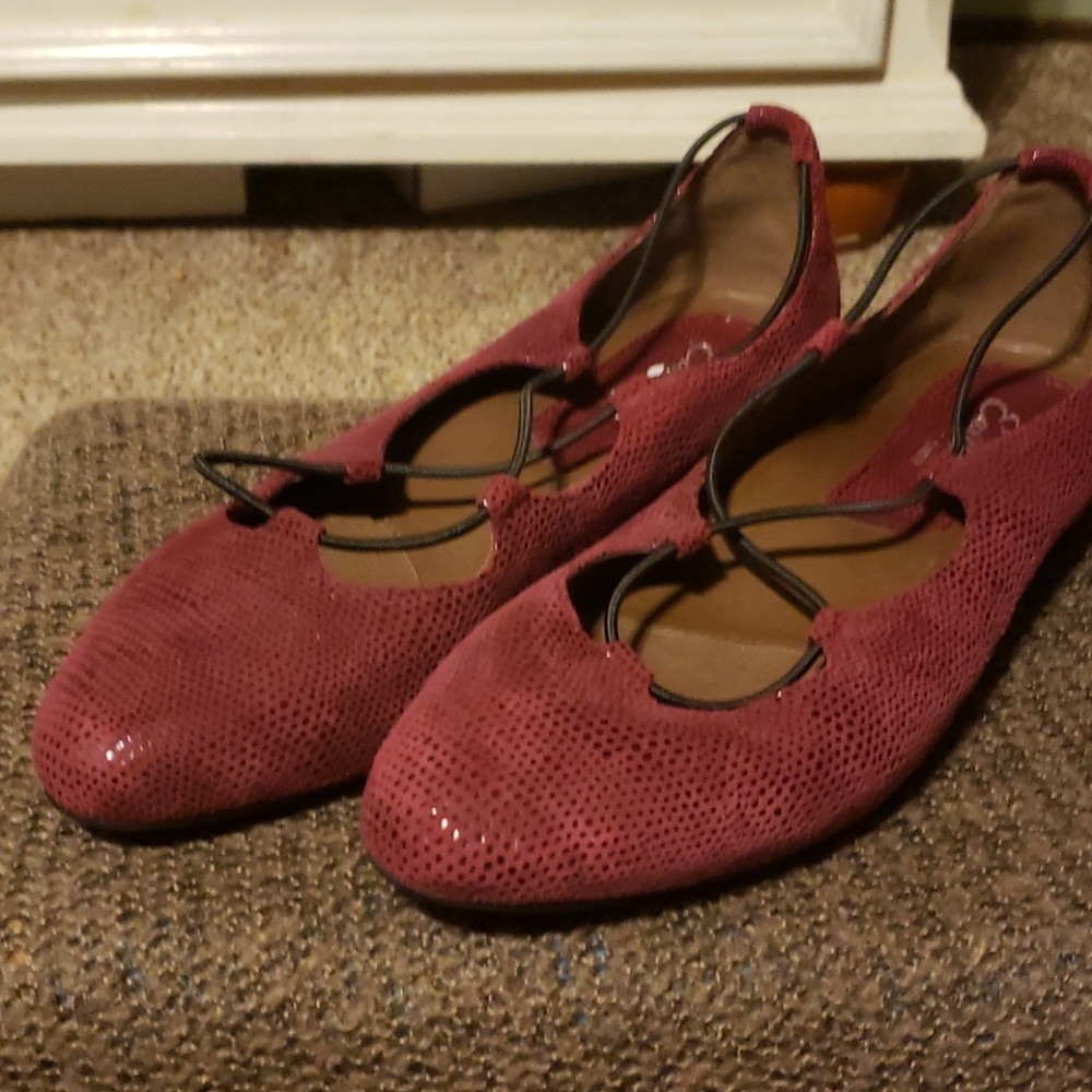 Burgundy Flats
